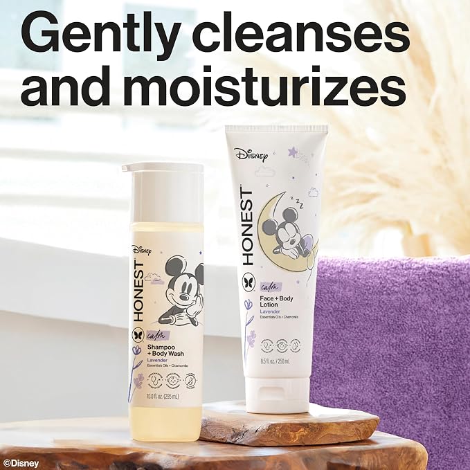 The Honest Company 2-in-1 Cleansing Shampoo and Body Wash Face Lotion Bundle - Image 3