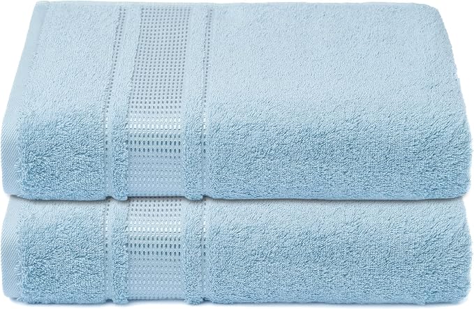 Melissa Linen Hand Towels Set of 2, 100% Turkish Cotton Towels, 20 in x 35 in - Image 5