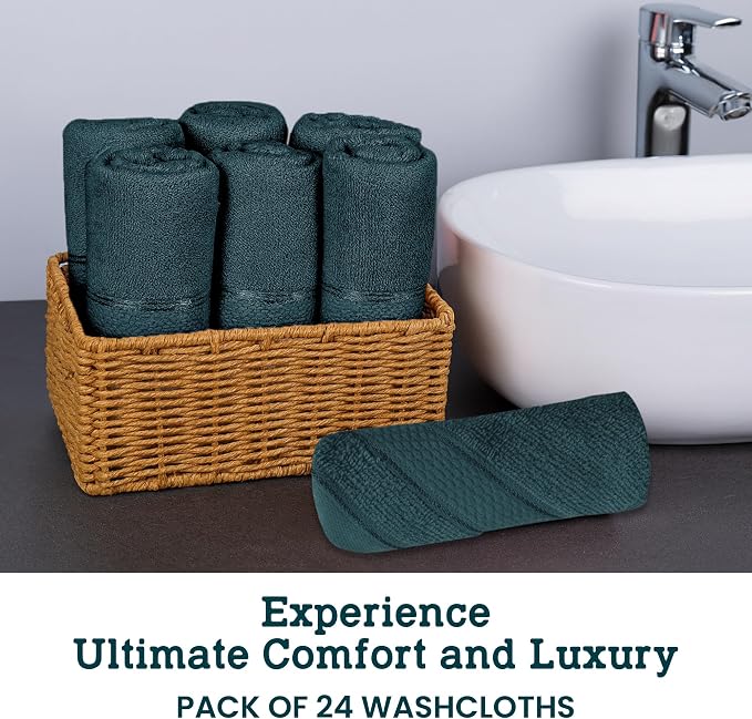 Casa Lino Face Towels & Body Wash Cloths - Image 3