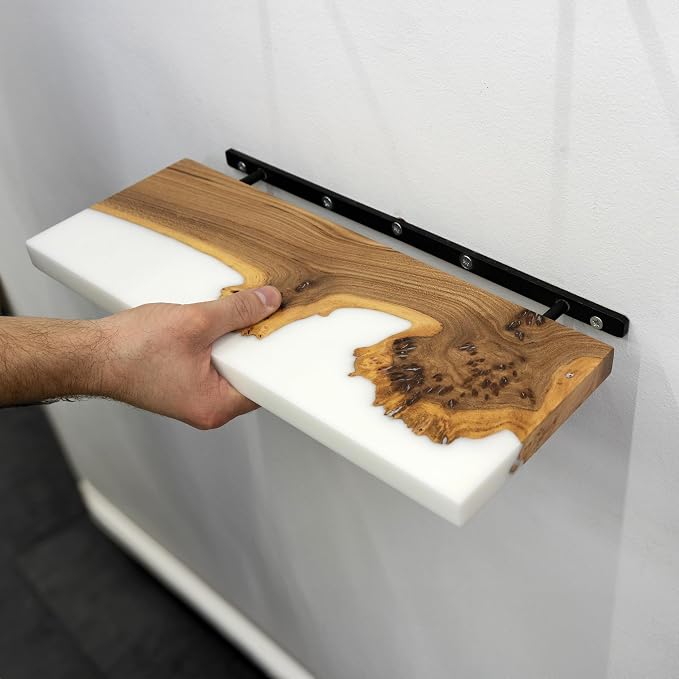 RWA Straight Edge Floating Shelf – Unique Wood Floating Shelf - Image 7