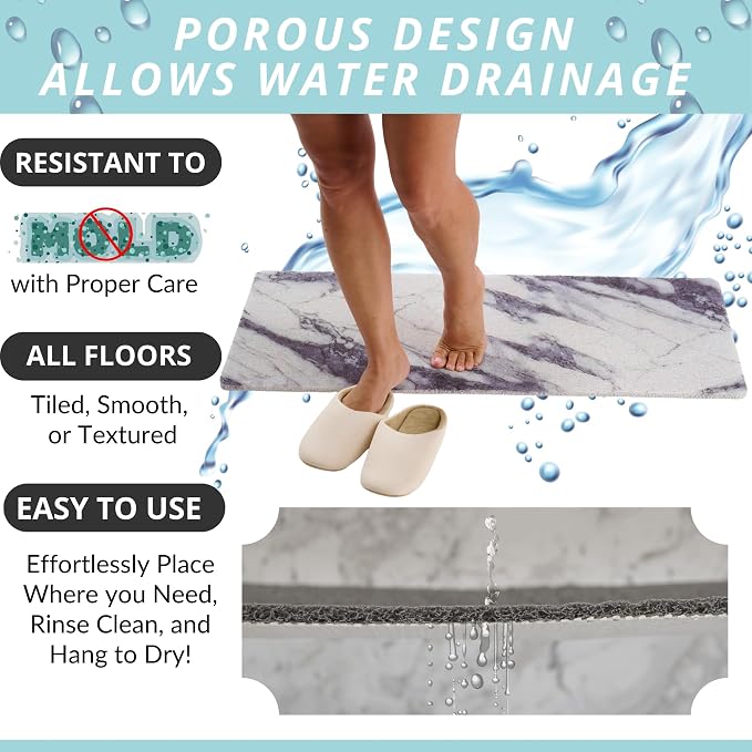 Non Slip Bathtub Mat Shower Mat - Image 5