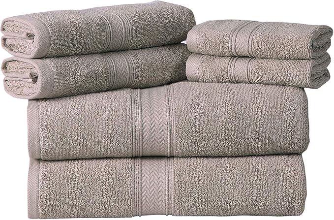 Hillfair Premium 600 GSM Cotton Bath Towel Set by HILLFAIR