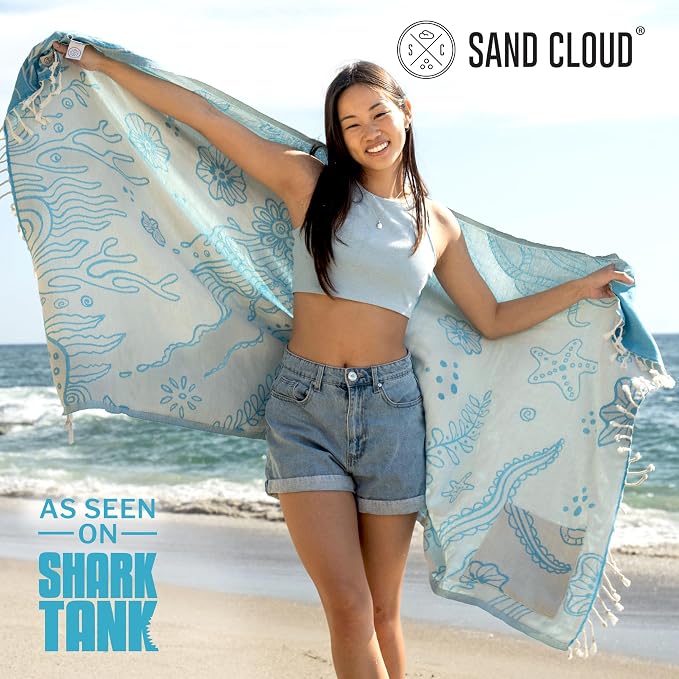 Sand Cloud Turkish Beach Towel - Image 2