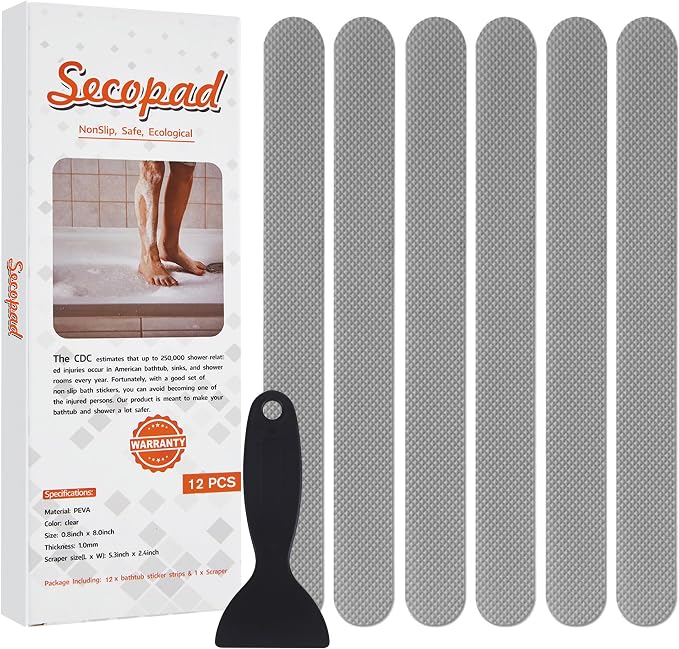 Non-Slip Bathtub Stickers by Secopad