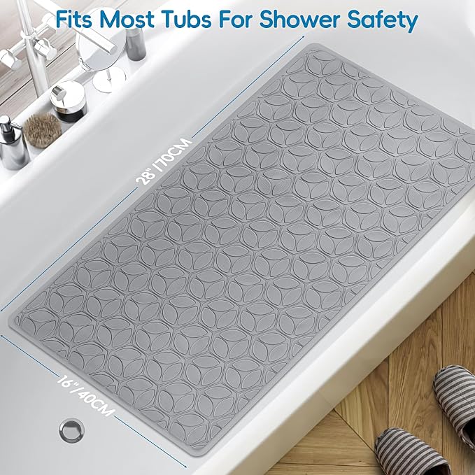 WRISIN Bathtub Mat Non Slip - Image 8