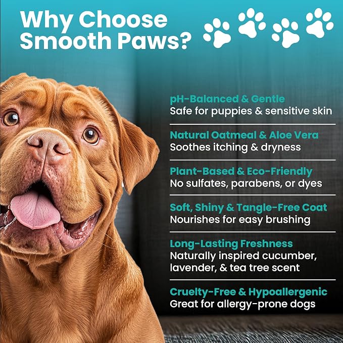 2-in-1 Natural Dog Shampoo & Conditioner – pH-Balanced - Image 5