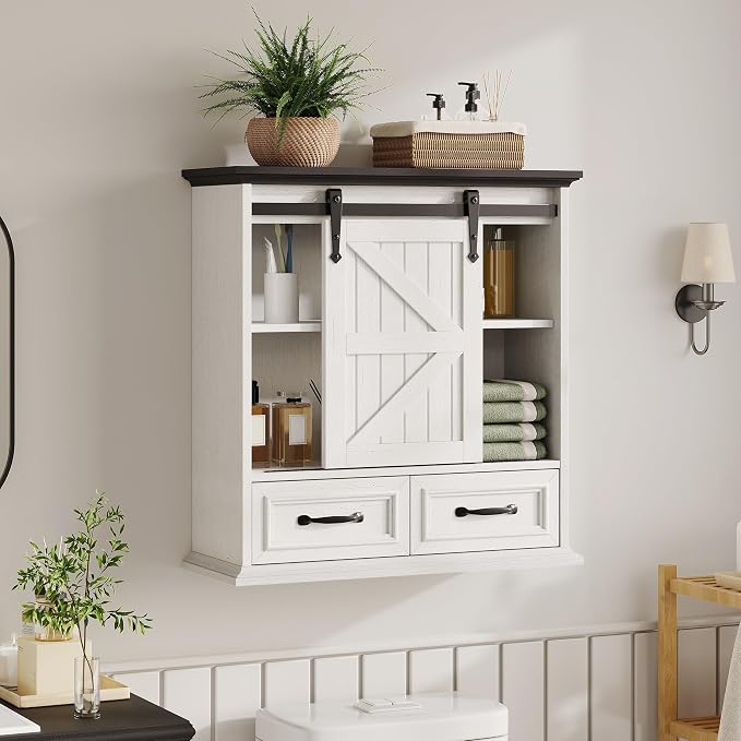 Bathroom Wall Storage Cabinet by FiveWillowise