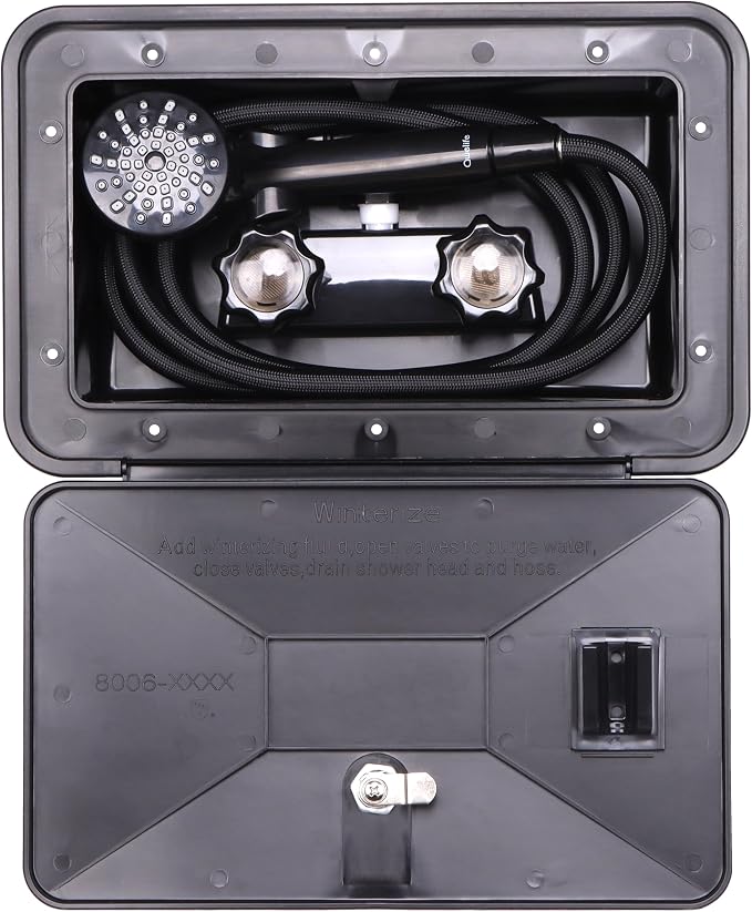 RV Outdoor Shower Exterior Shower Box Kit - Image 2