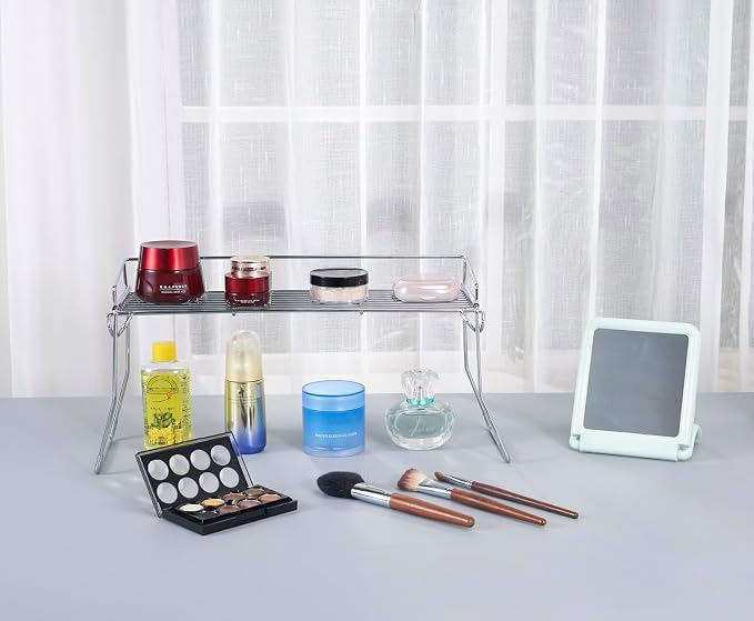 Metal The Sink Vanity Organizer, Bathroom or Kitchen Sink Organizer, Feminine - Image 2