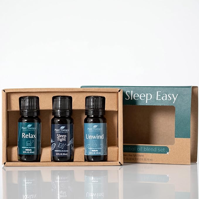 Plant Therapy Sleep Easy Essential Oil Blend Set 10 mL Each of Relax, Sleep - Image 9