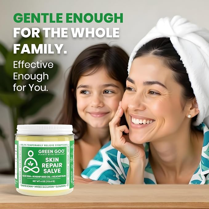 Green Goo Skin Repair Healing Salve, Natural Body & Face Moisturizer - Image 4