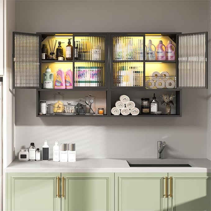 Metal Wall Cabinet, Spice Rack - Image 7