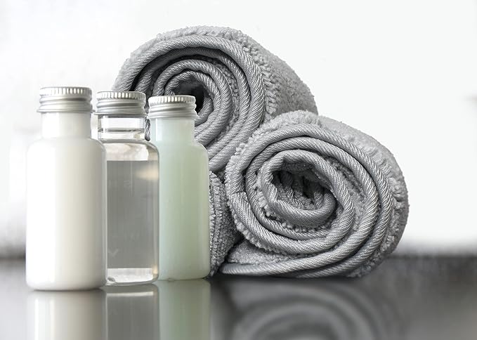 Eurow Microfiber Washcloths, Ultra Soft, Super Absorbent, Fast Drying, - Image 2