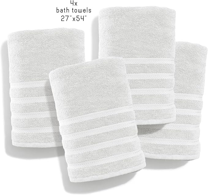 Hearth & Harbor Bath Towels for Bathroom - Image 4