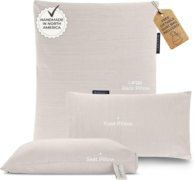 BADESOFA® Luxury Bath Pillows for Tub Full Body Set by BADESOFA