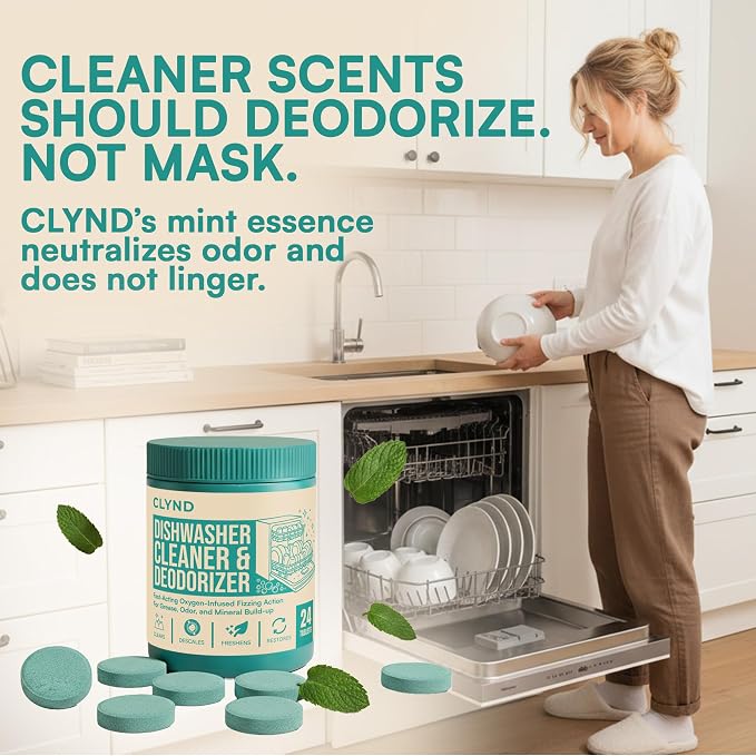 Dishwasher Cleaner and Deodorizer Tablets - Image 3