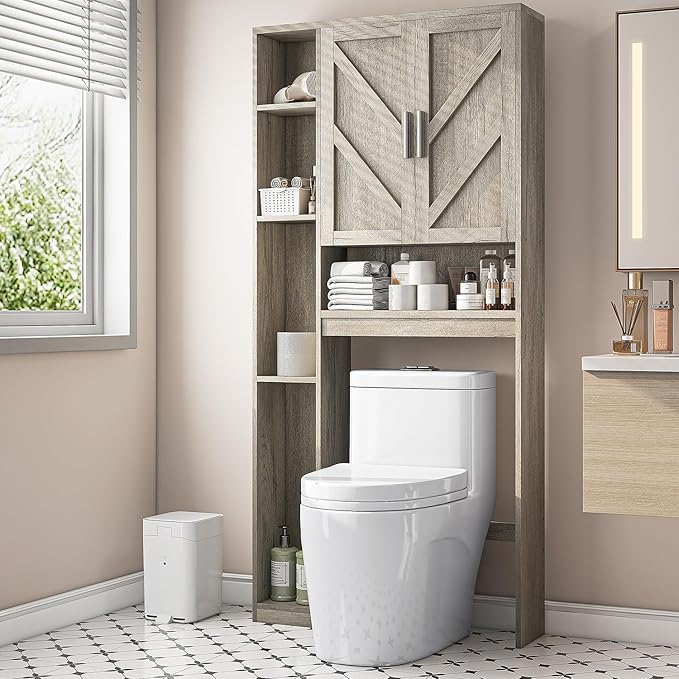 Over The Toilet Storage Cabinet by KNOWORLD
