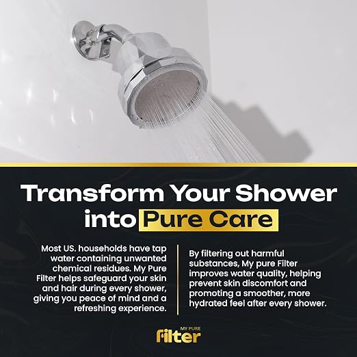 Shower with Internal Filter – Kit with 2 High-Pressure Water Softeners - Image 2