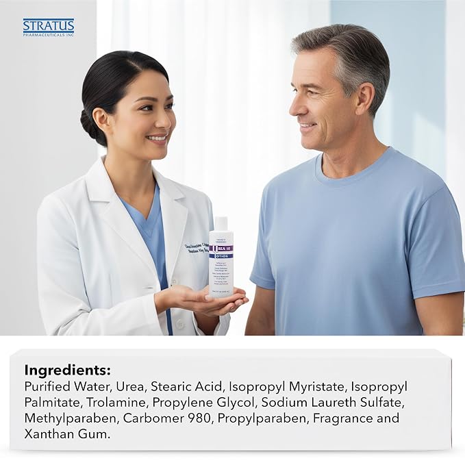 Urea 10% Lotion Cream for Extremely Dry, Rough and Scaly Skin, Intense - Image 7