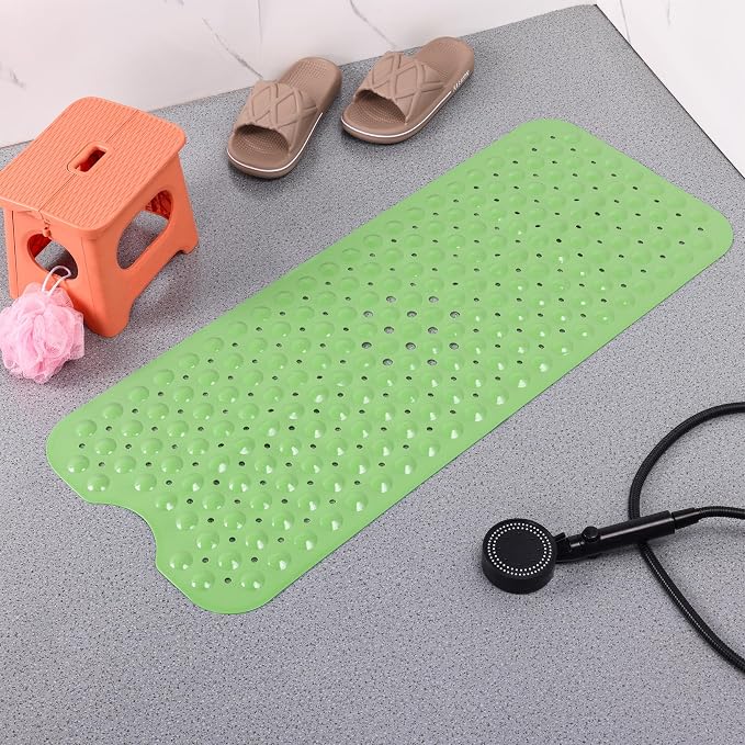 Anti-Slip Bathtub Shower mat, 39.3×15.7 inch（Approximately 100 × 40cm） Soft - Image 8