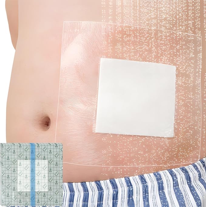 9"x9" Waterproof Shower Cover Incision Bandages by Unknown