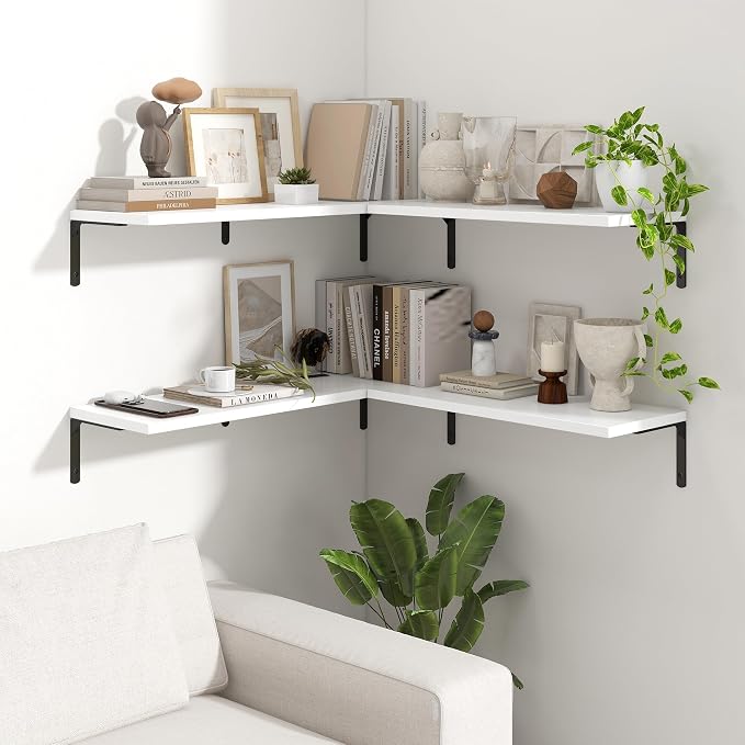 Fun Memories Deep Floating Shelves, 32W x 8D Floating Shelves Set of 2 - Image 6