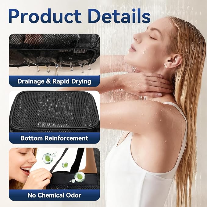 YASONIC Mesh Shower Caddy Portable - Image 5