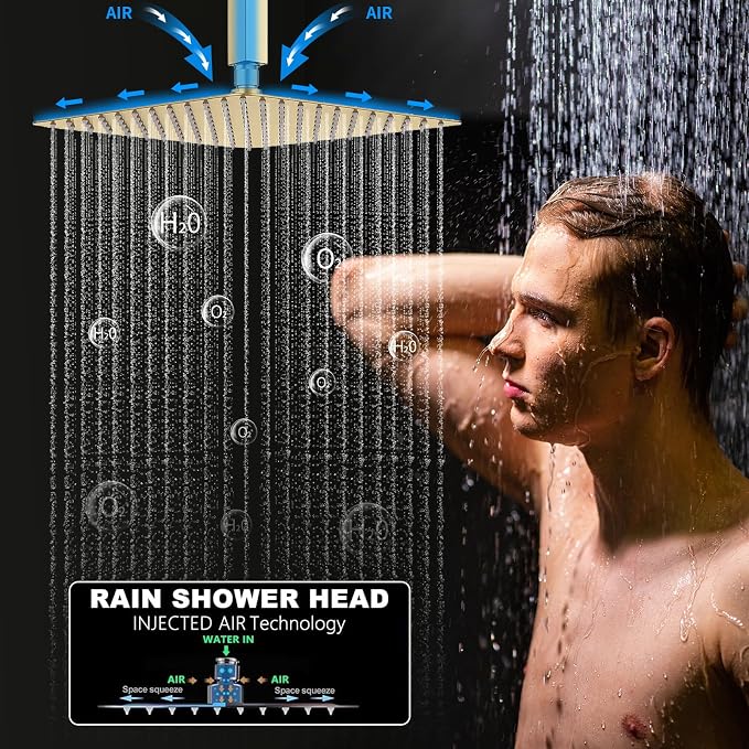 Brushed Gold Shower System - Image 2