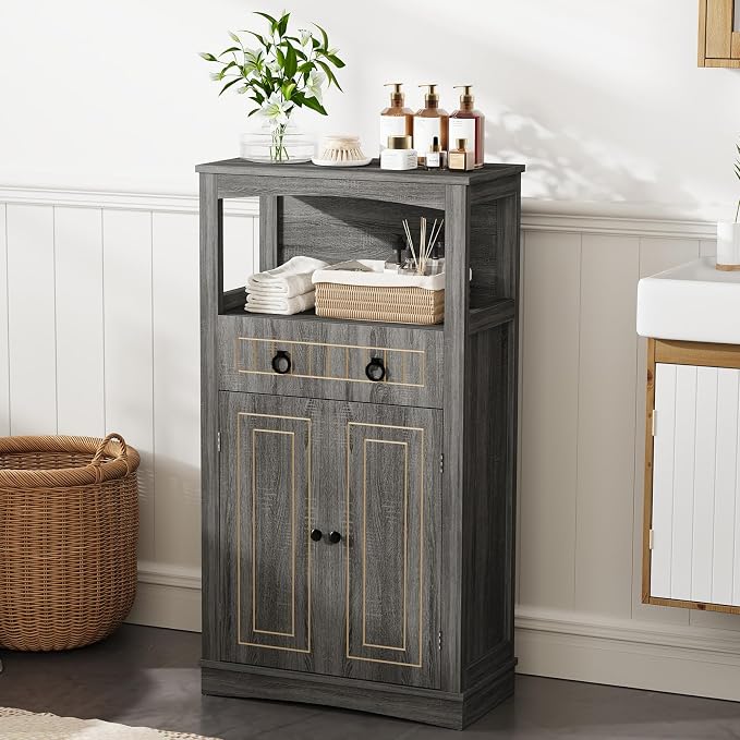 Farmhouse Storage Cabinets by vividwood