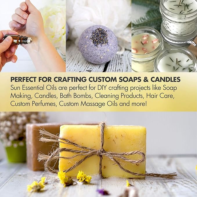 Sun Essential Oils Geranium Essential Oil – Pure Aromatherapy Oil - Image 5