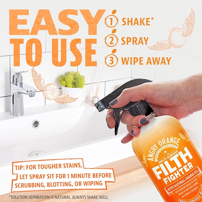 ANGRY ORANGE Citrus Multipurpose Cleaner Spray - Image 7