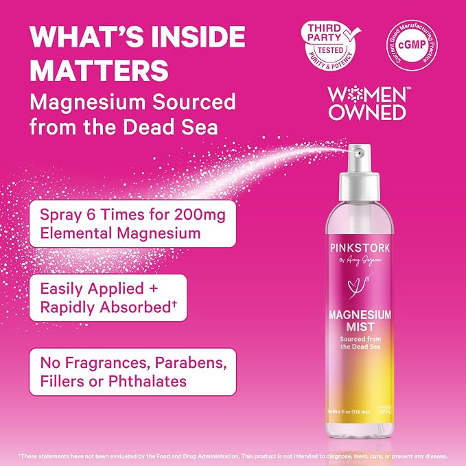 Pink Stork Magnesium Spray Mist - Image 2