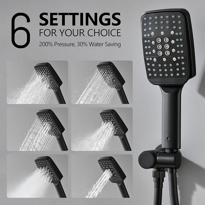 Shower Faucet Set Wall Mounted Shower head - Image 3