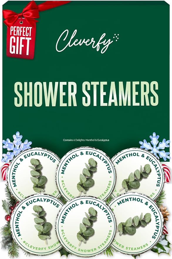 Cleverfy Shower Steamers Aromatherapy – Stocking Stuffers by Cleverfy