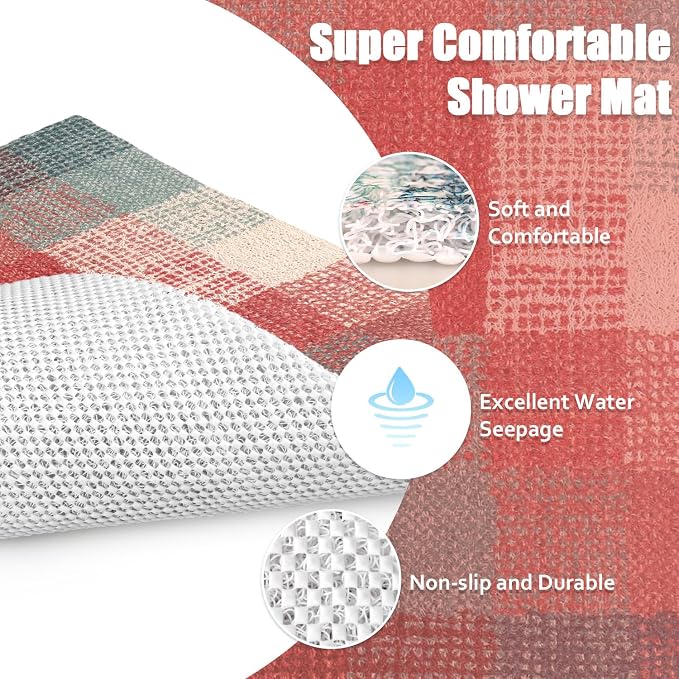 Shower Mat Bathtub Mat Non-Slip - Image 8
