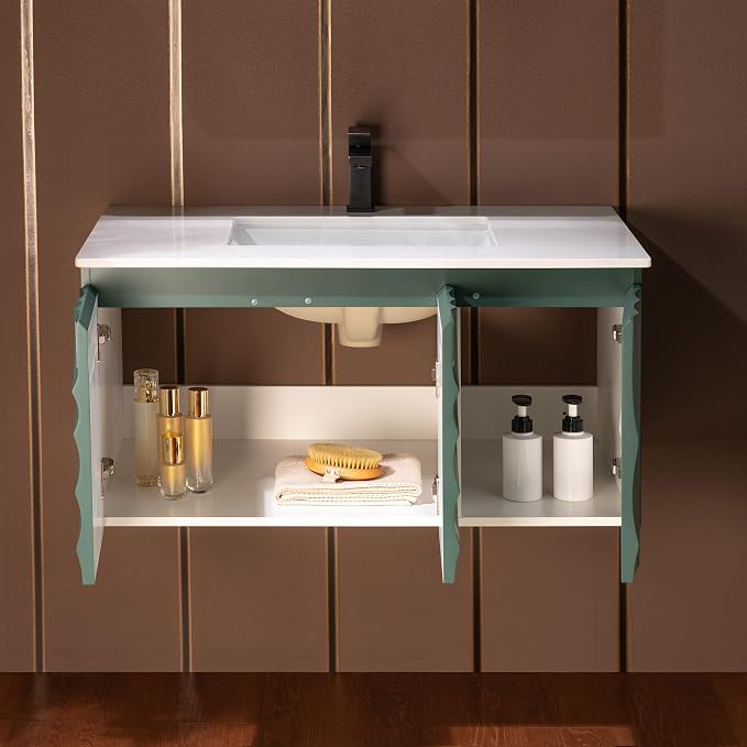 Woodbridge 36"x22" Wall Mounted Vanity - Image 3