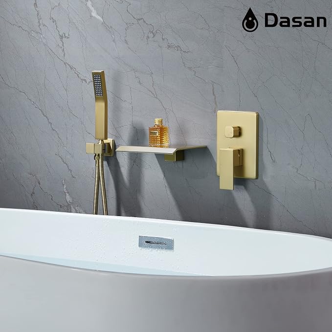 Upgraded Wall Mount Tub Filler Faucet - Image 5