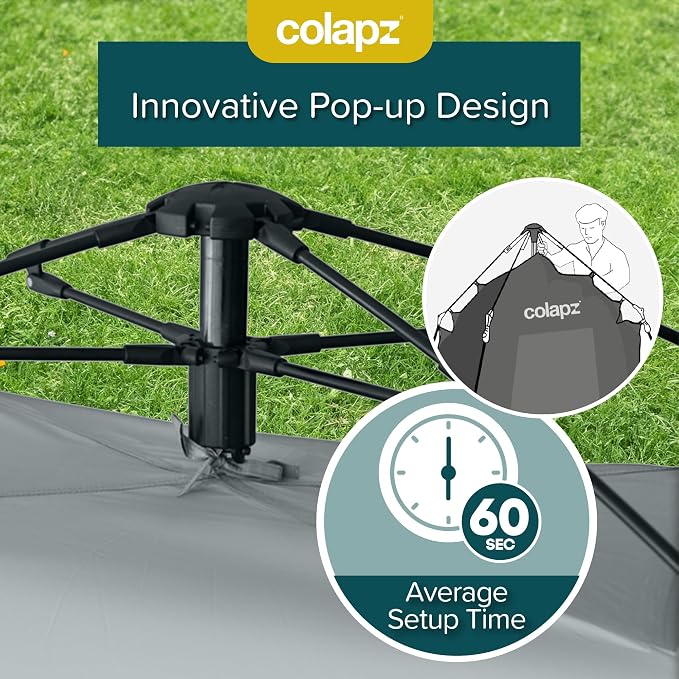 Colapz Camping Shower Tent and Pop Up Toilet Tents - Image 4