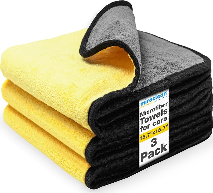 Microfiber Towels for Cars by MIRACLEAN