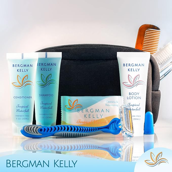 Bergman Kelly Hotel Toiletries Bundle 4-Piece Set: 10 Rectangular Bar Soap - Image 7