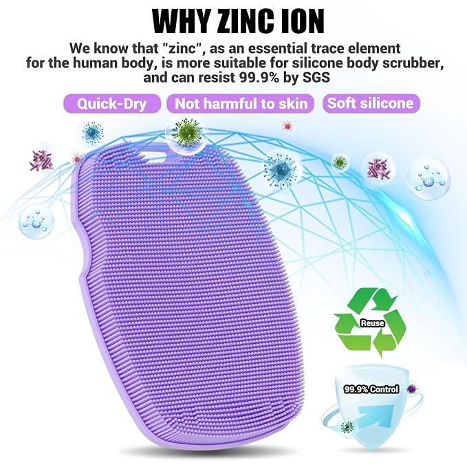 Silicone Body Scrubber - Image 6