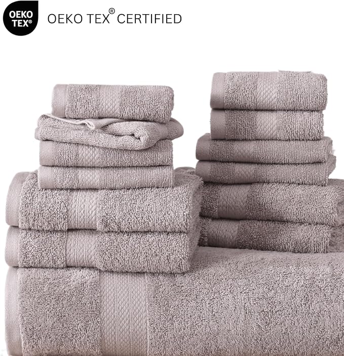 Lane Linen Everyday Luxury Bath Towels Set - Image 6