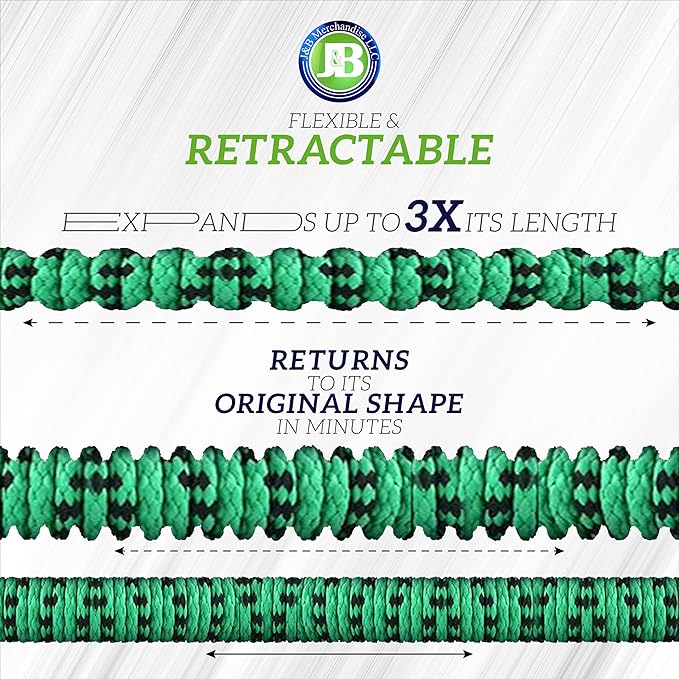 J&B XpandaHose 75ft Expandable Garden Hose - Image 5