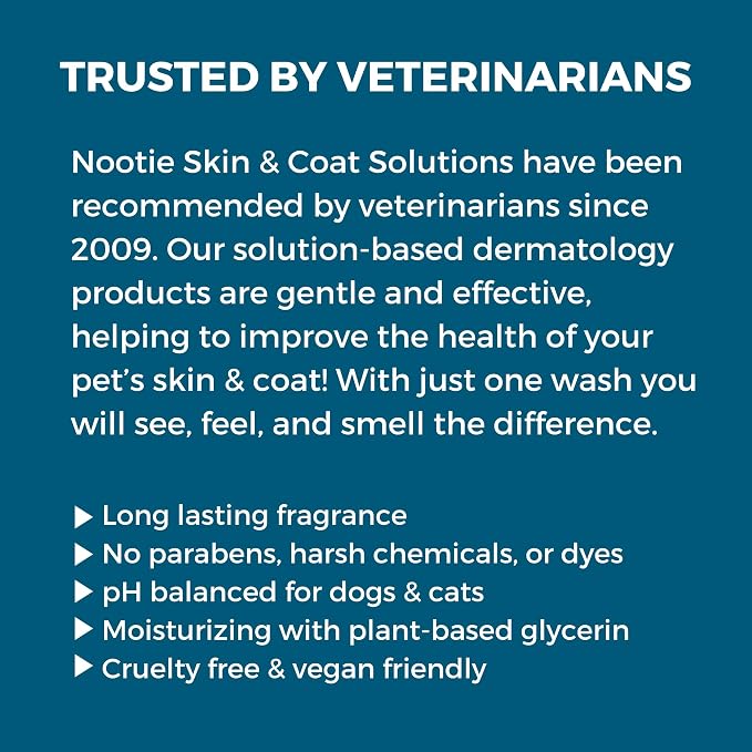 Nootie - Pet Shampoo for Sensitive Skin - Revitalizes Dry Skin & Coat - Natural - Image 3