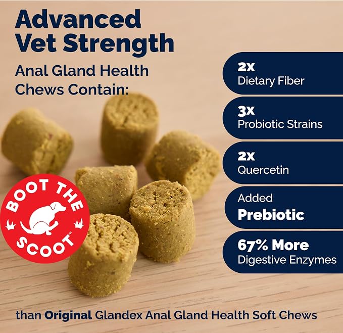 Vetnique Glandex Anal Gland Soft Chew Treats - Image 5