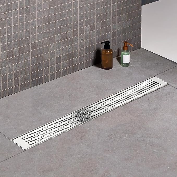 Offset Linear Shower Drain, Shower Drain 48 inch - Image 3