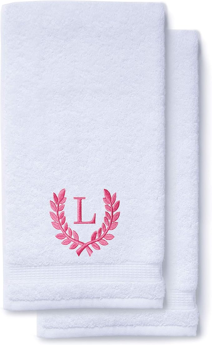 Decorative and Monogrammed Hand Towels by Turquaz
