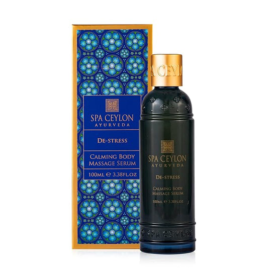 SPA CEYLON DE-Stress Calming Body Massage Serum | Organic and Natural Massage by SPACEYLON