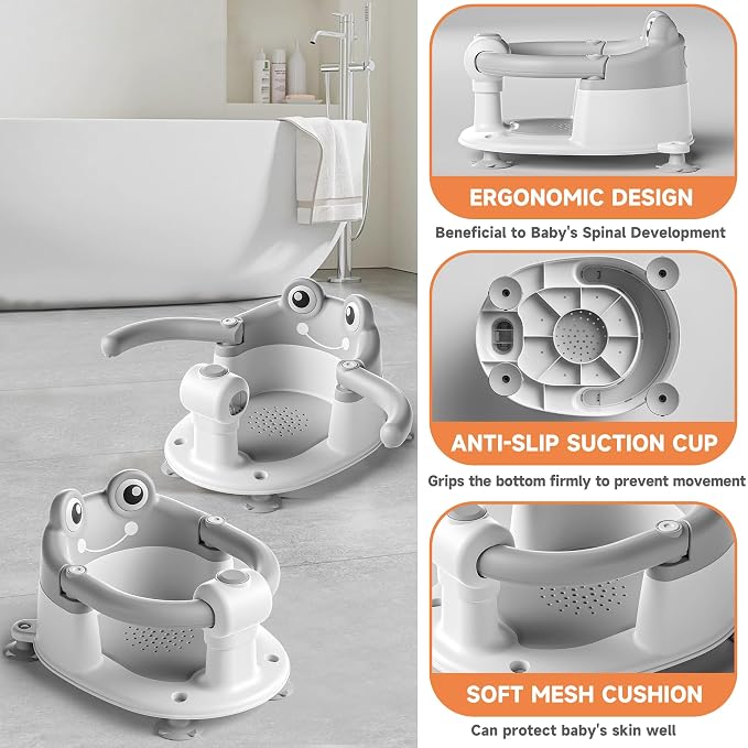 Baby Bath Seat for Babies 6 Months & Up - Image 3