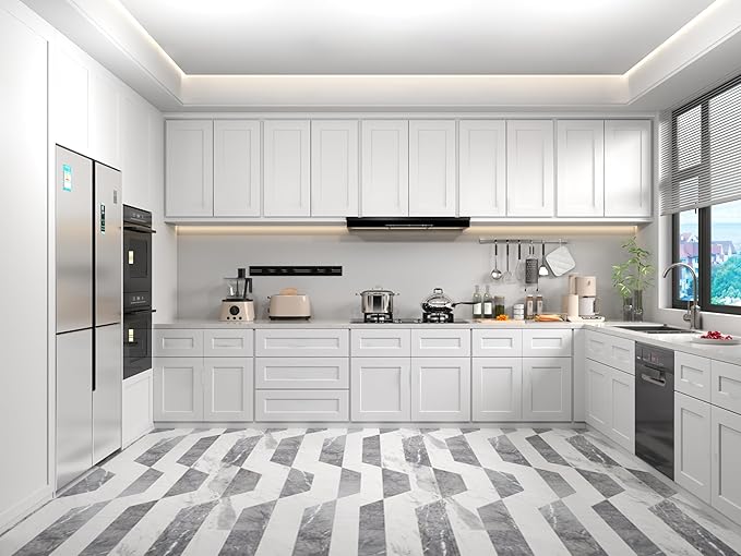 36 Inch Laundry Room Cabinets Wall Mounted, Solid Wood Over The Toilet Storage - Image 2